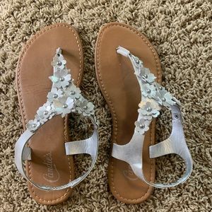 Floral sandals
